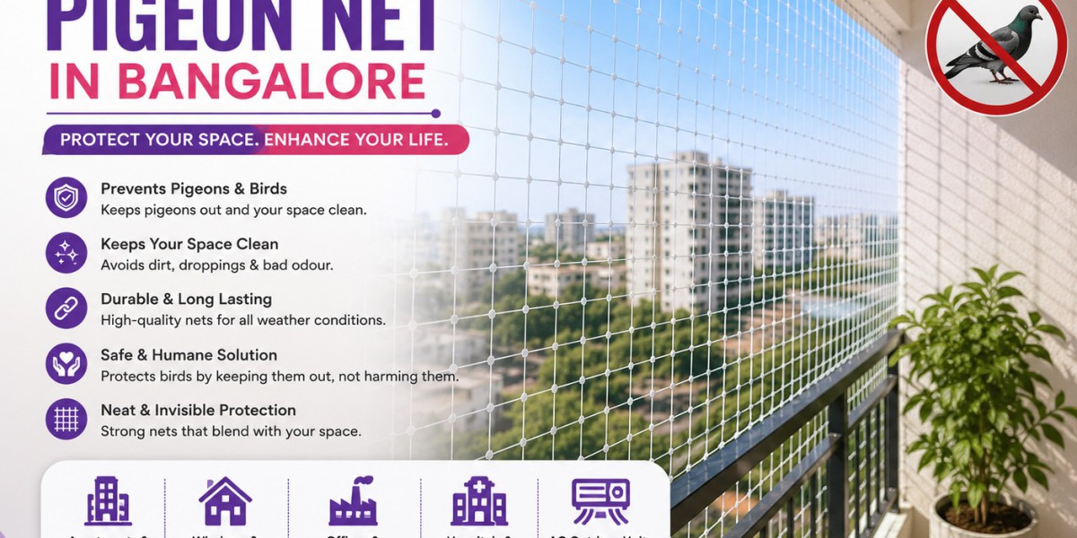 Protect Your Home from Pigeons with Expert Netting Services in Bangalore
