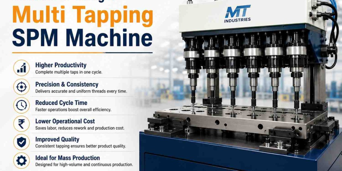 Benefits of Using a Multi Tapping SPM Machine