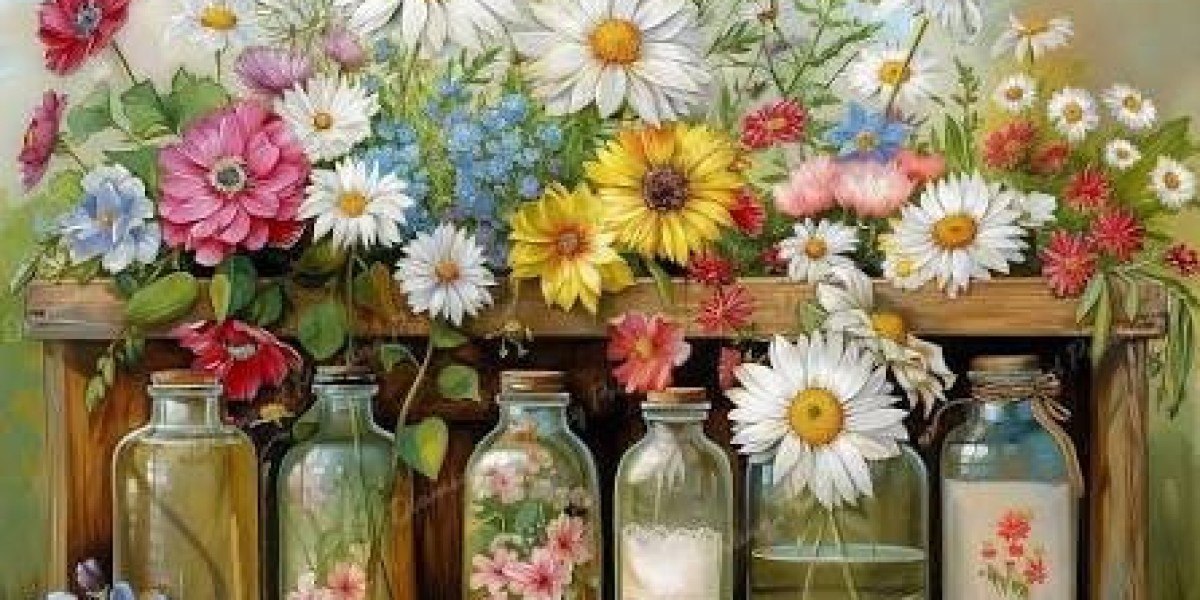 Flower Diamond Painting Kits for Floral Crafts