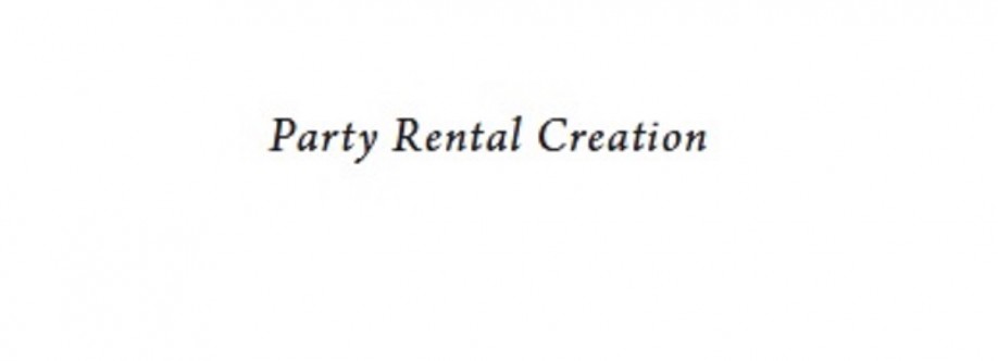 Party Rental Creation Cover Image