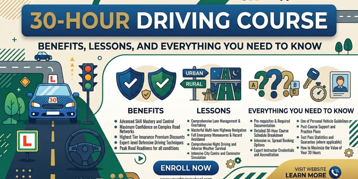 30 Hour Driving Course: Benefits, Lessons and FAQs